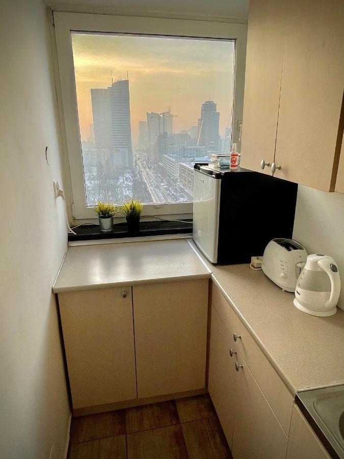 Super Apartament Blue Scisle Centrum Dwie Linie Metra Netflix Wifi 300 Mbs Panorama Miasta วอร์ซอ ภายนอก รูปภาพ